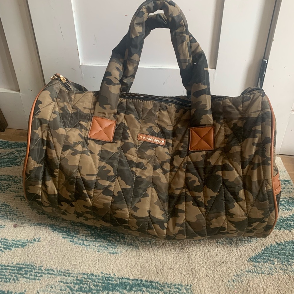 Camouflage Quilted Duffel Bag